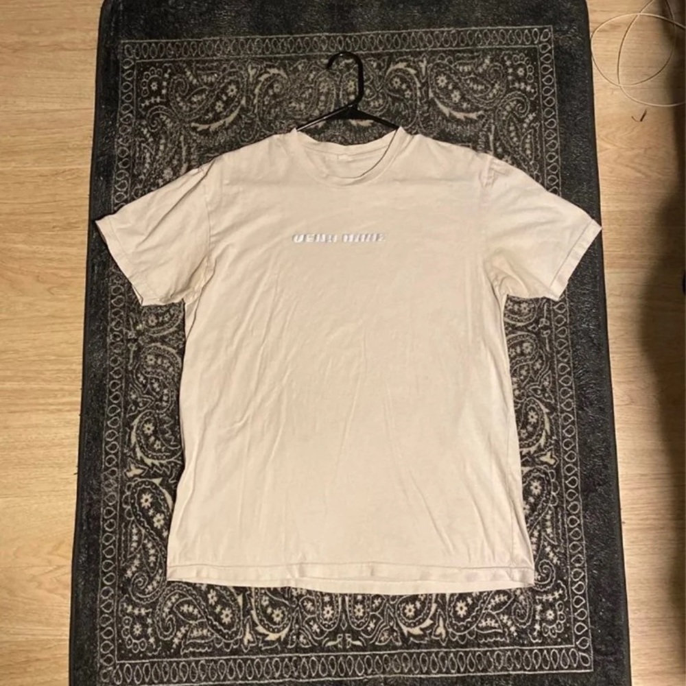 Very Rare Reflective letter Shirt